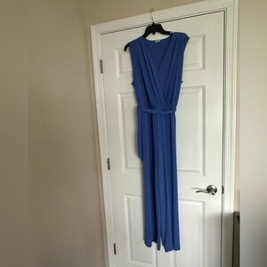 Chicos size 3 knit jumpsuit with self belt.  Size 3.  Never worn